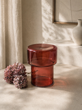 Table d'appoint en verre