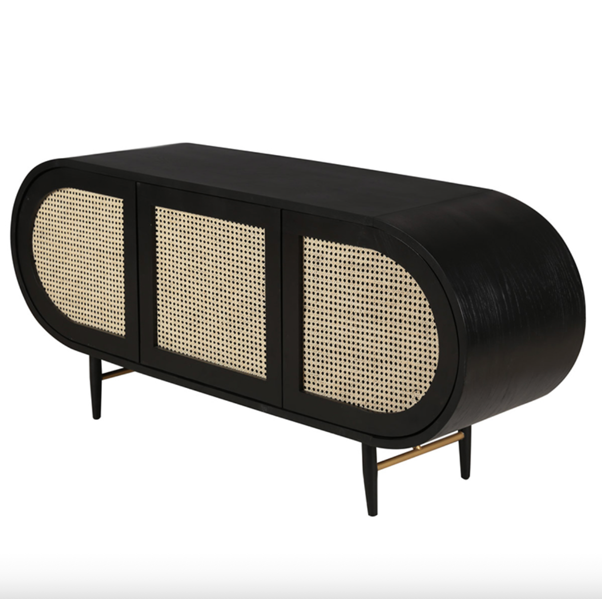 Commode rotin