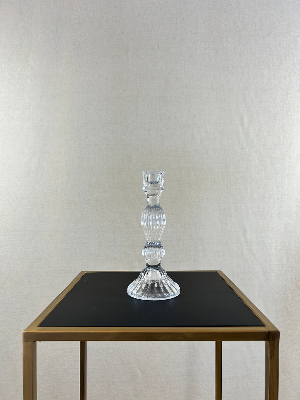 Bougeoir en verre