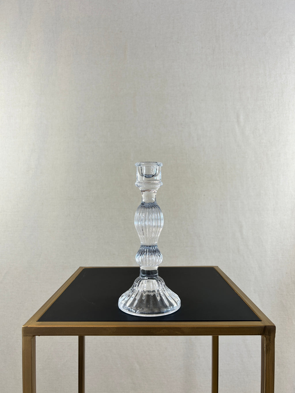 Bougeoir en verre