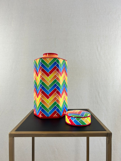 Boîte de rangement coloré