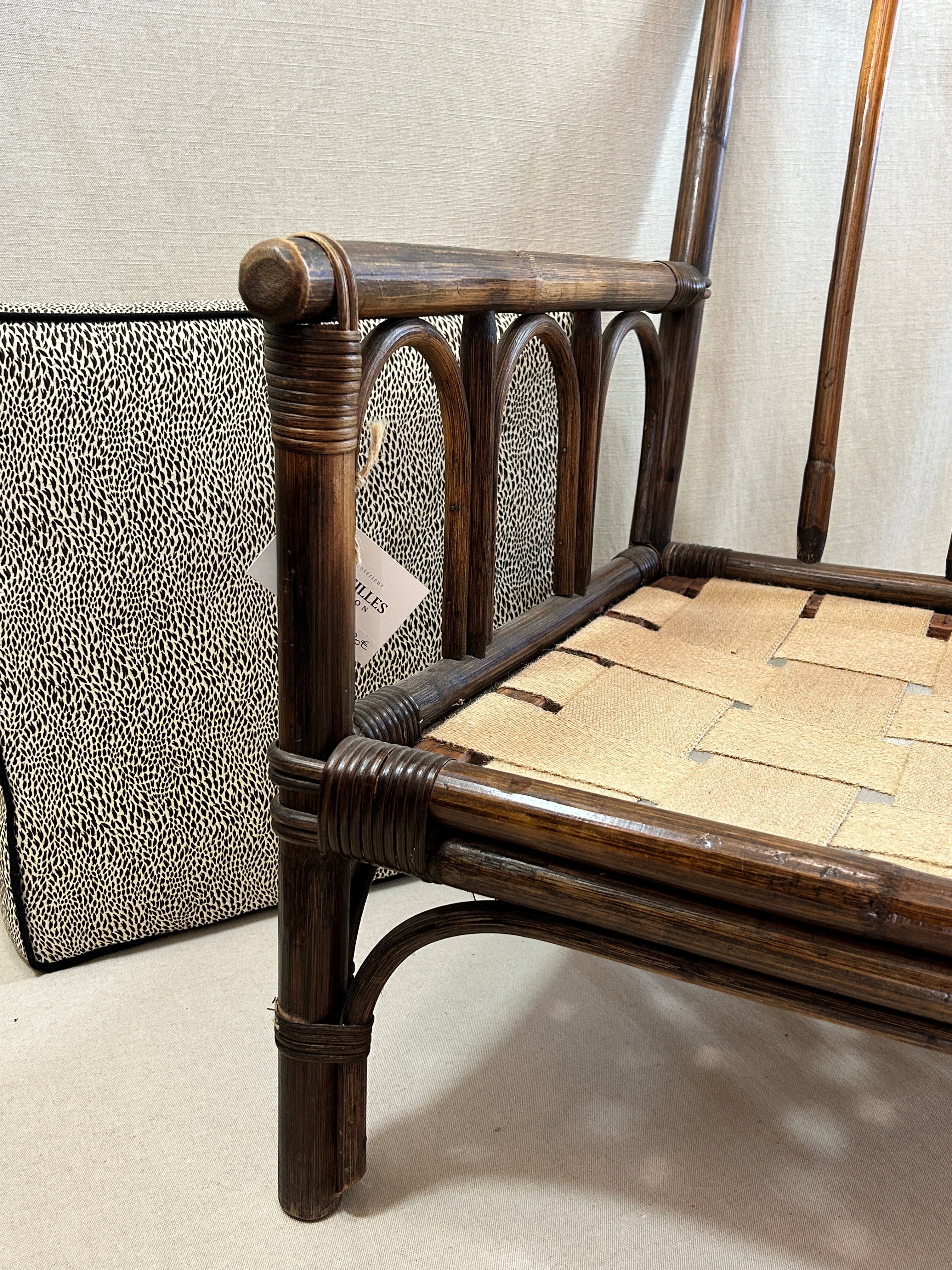 Fauteuils en bambou