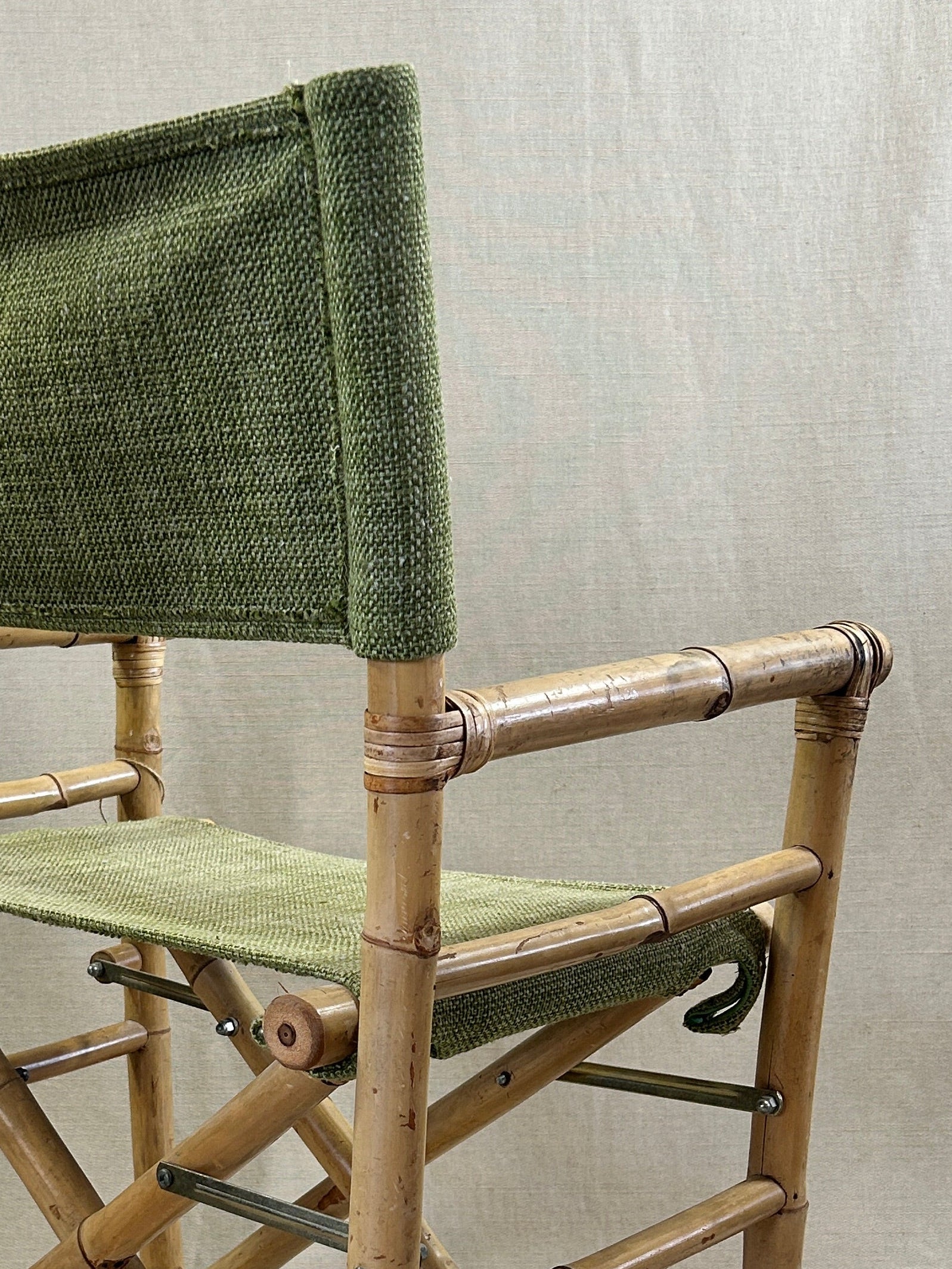 Chaise bambou pliable