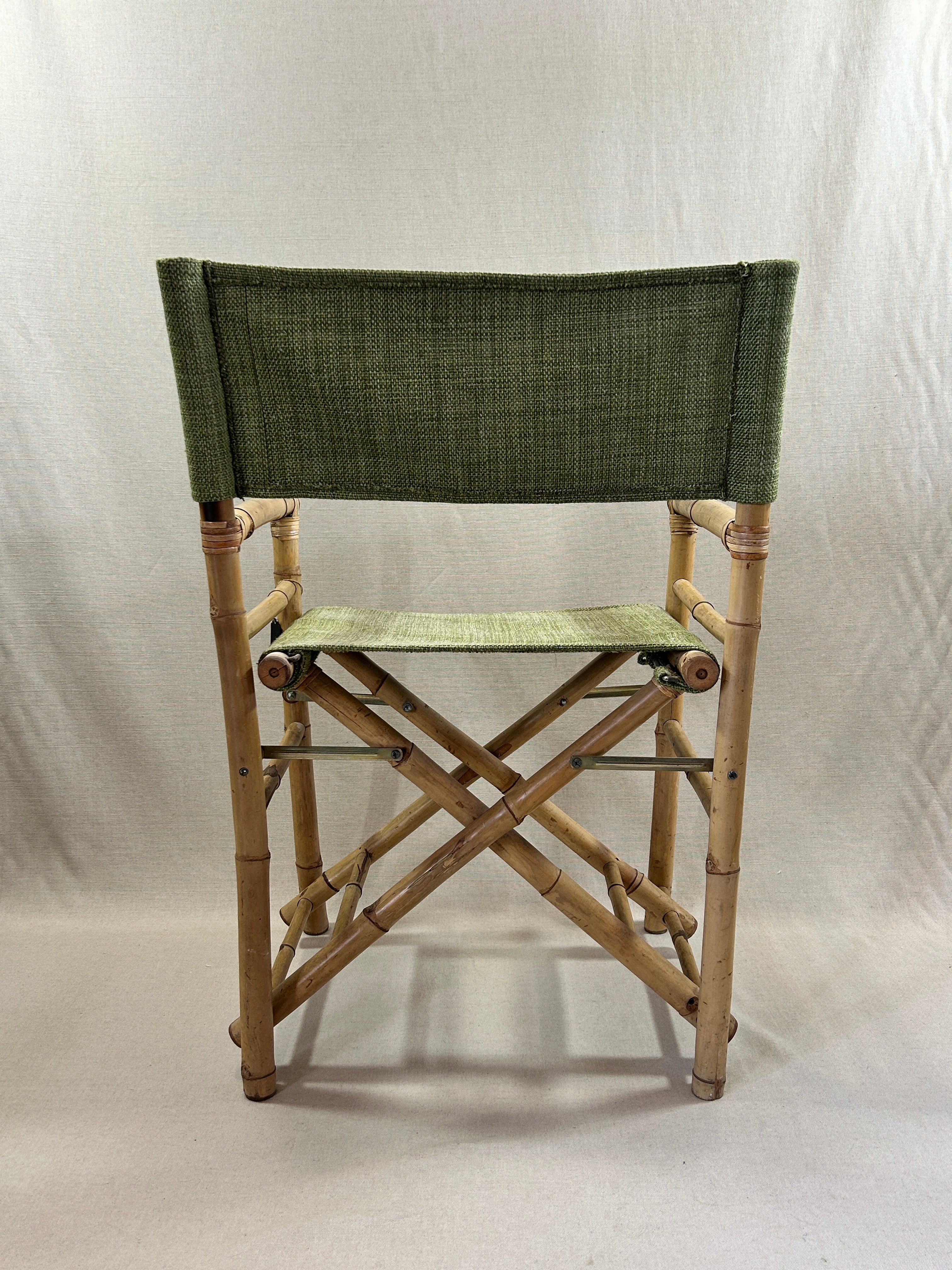 Chaise bambou pliable