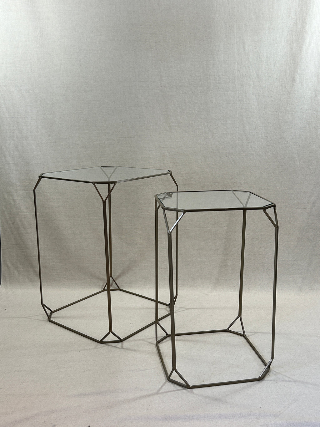 Lot de tables d'appoint