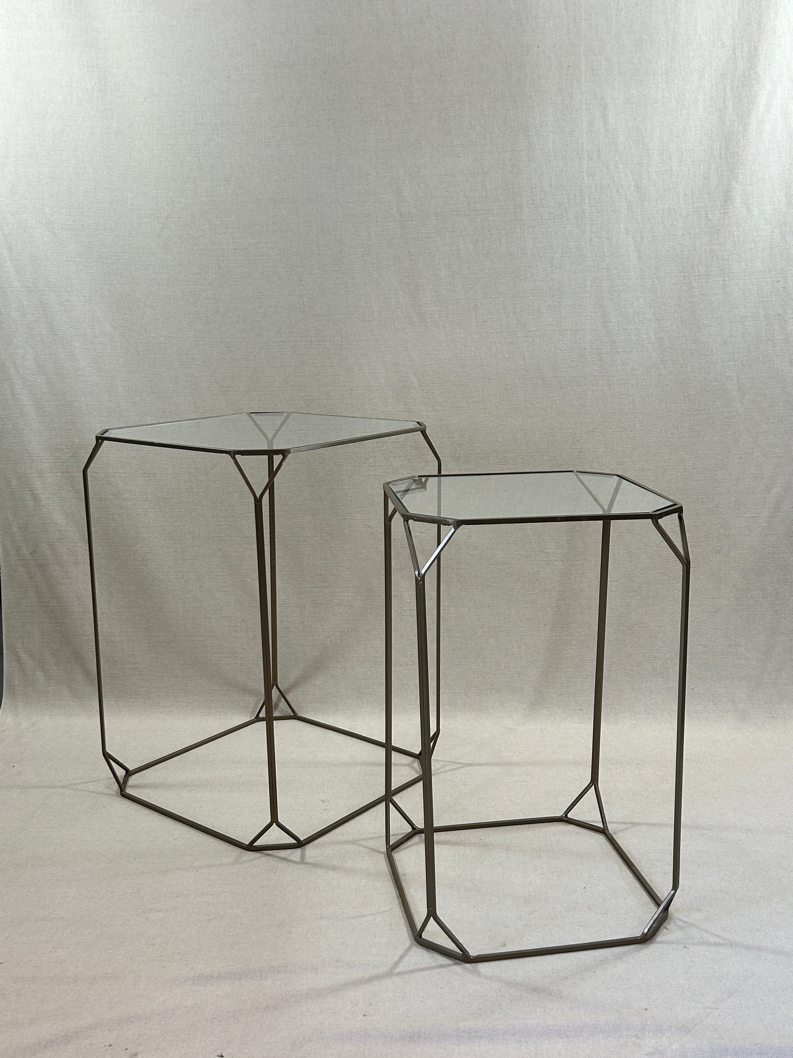 Lot de tables d'appoint