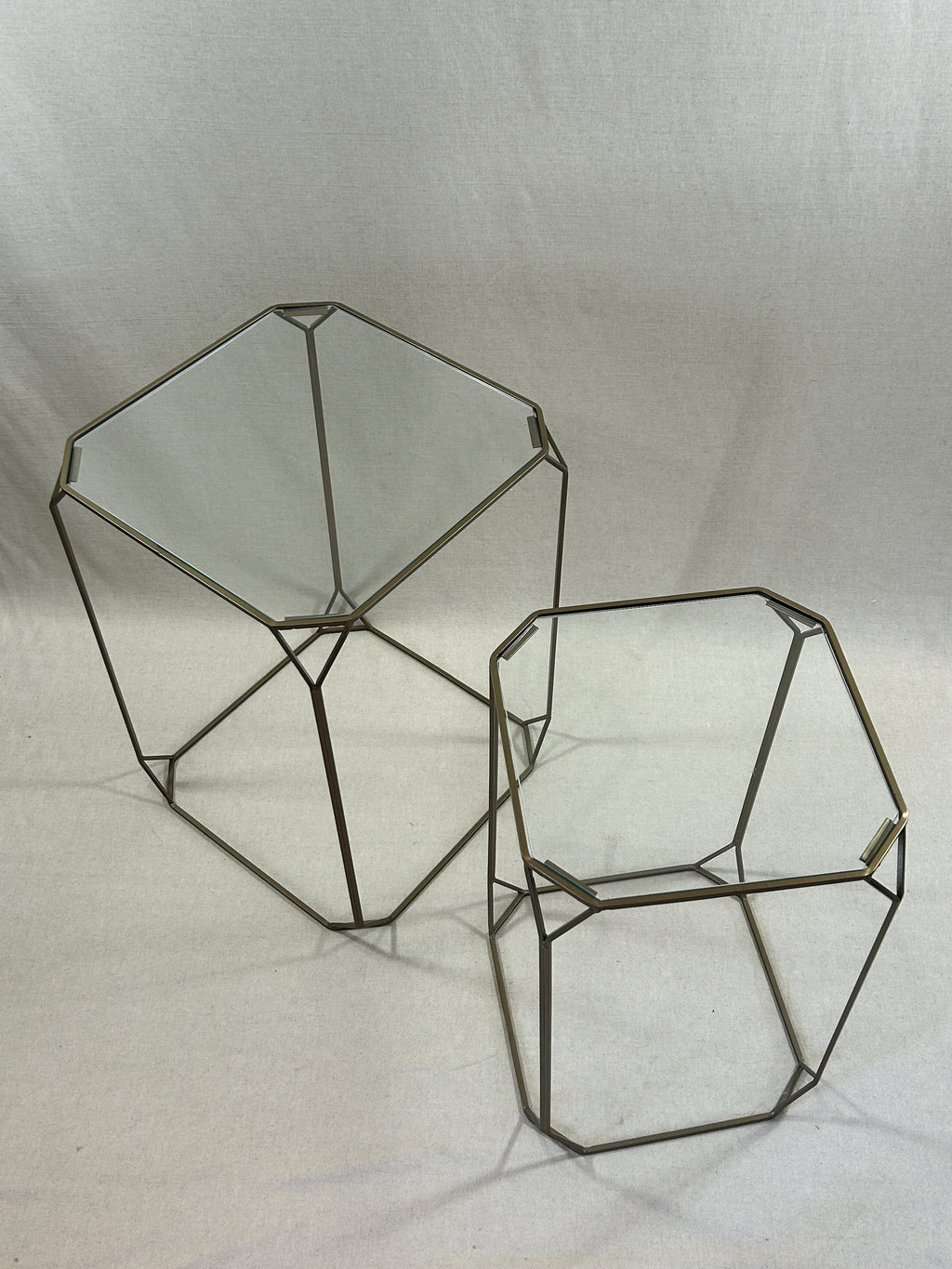 Lot de tables d'appoint