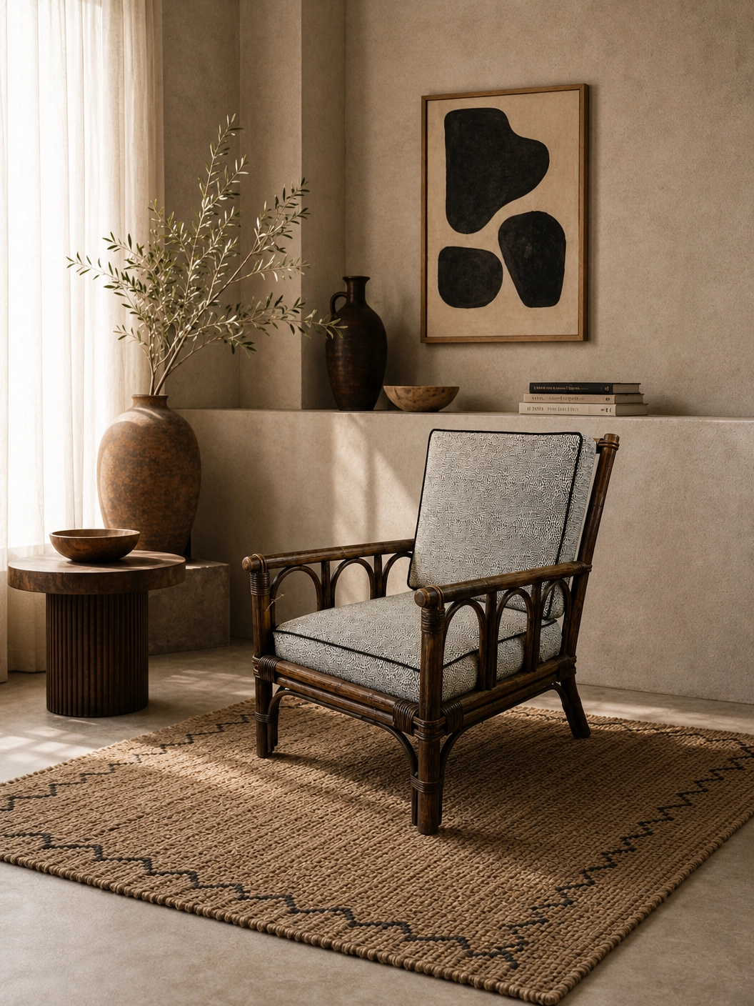 Fauteuils en bambou