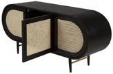 Commode rotin