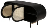 Commode rotin