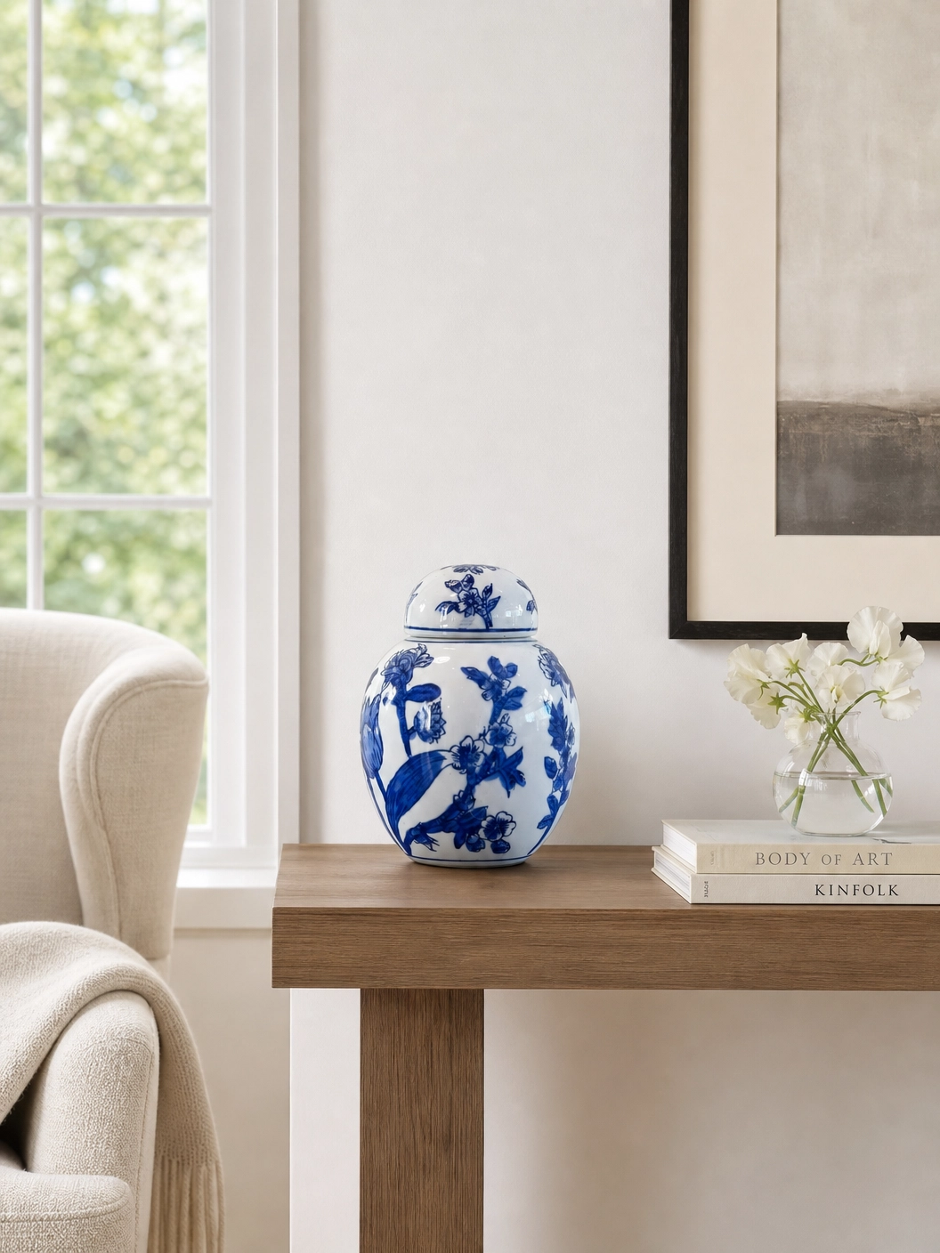 Vase chinoiserie