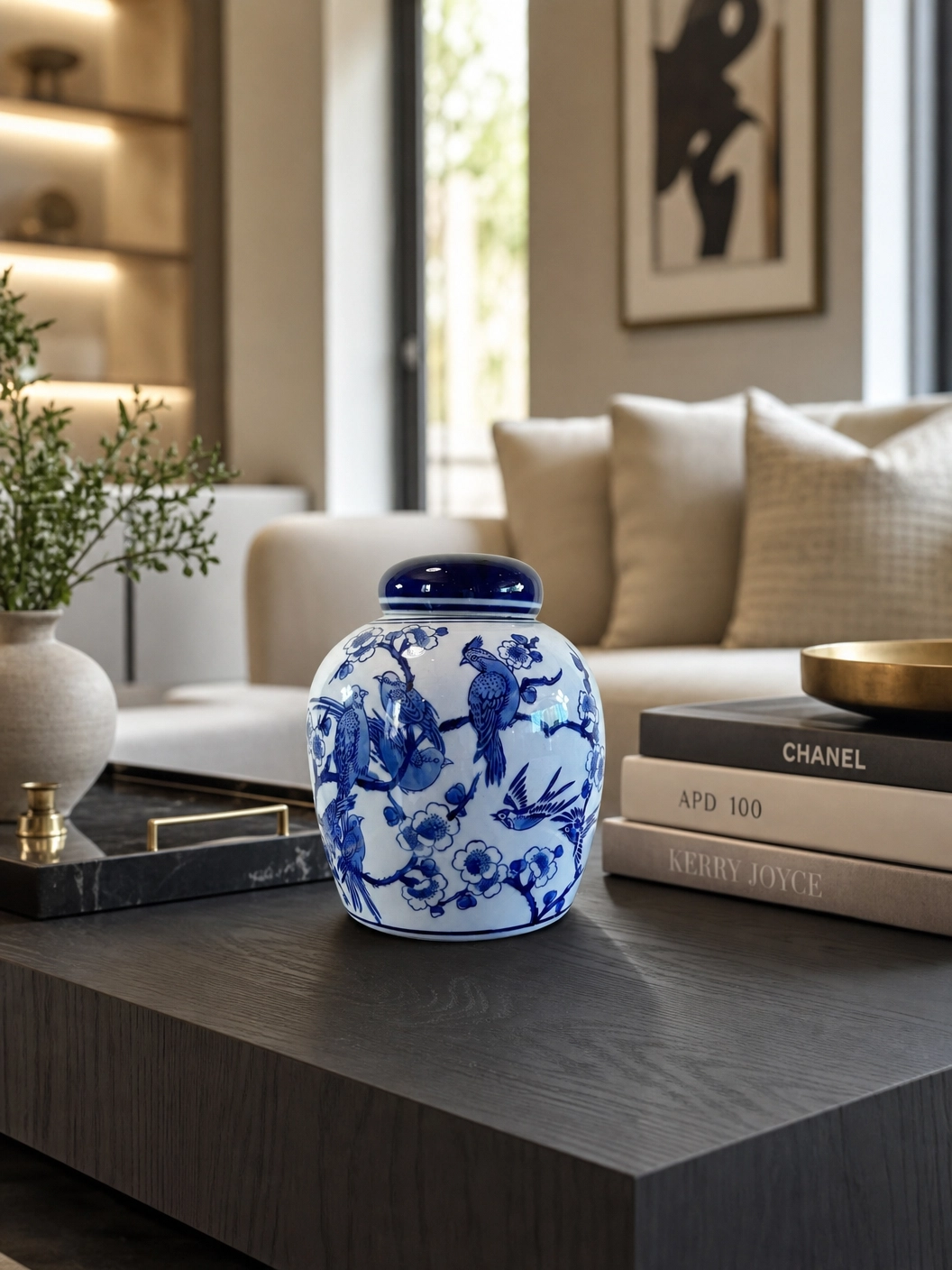 Vase avec couvercle